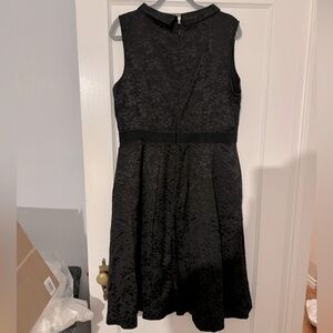 Eva Mendez Black Brocade Dress Size XL